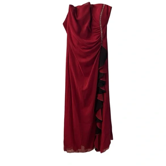 Forever Yours | Dresses | Forever Yours Red Formalbridesmaid Dress Size 4 |  Poshmark